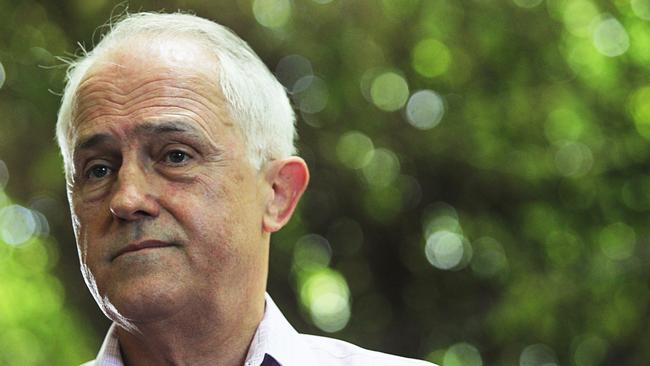 Prime Minister Malcolm Turnbull was in Eastwood on Sunday with Liberal candidate for Bennelong John Alexander. Picture: AAP