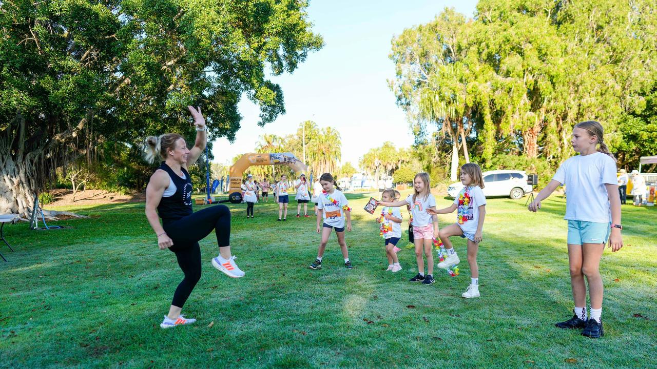 Fun from the 2023 Gladstone Colour Me Capricorn fun run for the RACQ CapRescue. Photos: Cherryandjun Photography