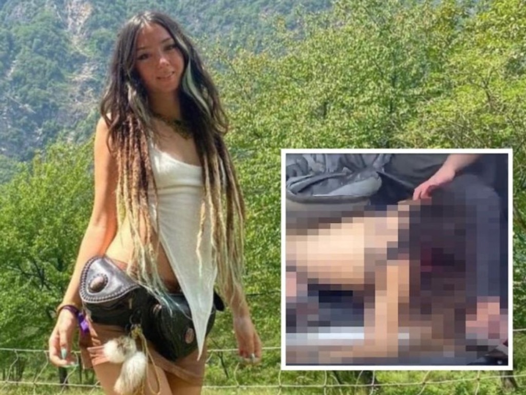 Her partly naked body was paraded through the streets after she was killed.