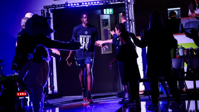 Marach Marach was a spark off the bench with 12 points. Picture: Ian Knight/NBL1 South