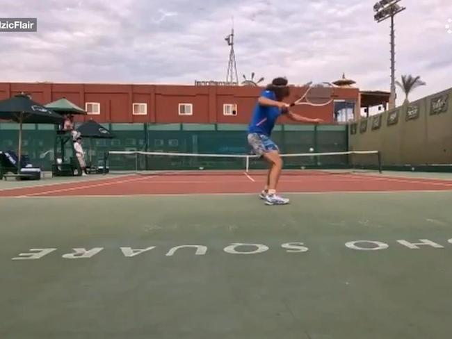 Iconic pop star Redfoo makes professional tennis debut