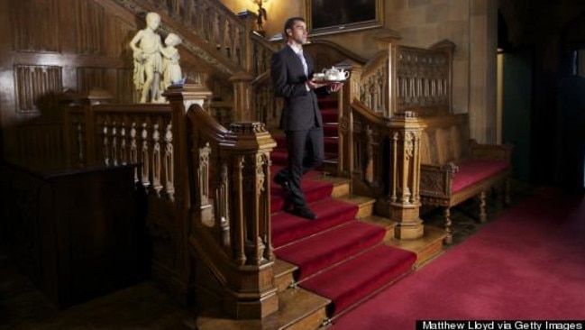 The castle was made famous for its use in the hit show Downton Abbey.