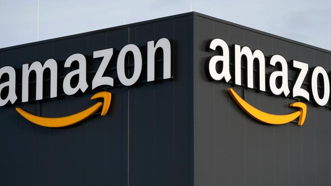 Amazon typically uses these warehouses to store everything from books and sweaters to kitchenware and electronics until delivery to local customers. Picture: AFP