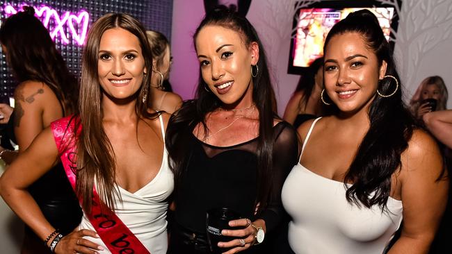 Kalisha Vietheer, Kendel Dobson and Shannon Parahi.