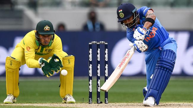 Alex Carey earmarked as Australia’s long-term wicketkeeper across all forms. Picture: AFP