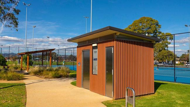 The public toilets at Weigall Oval, in the West Torrens Council area.