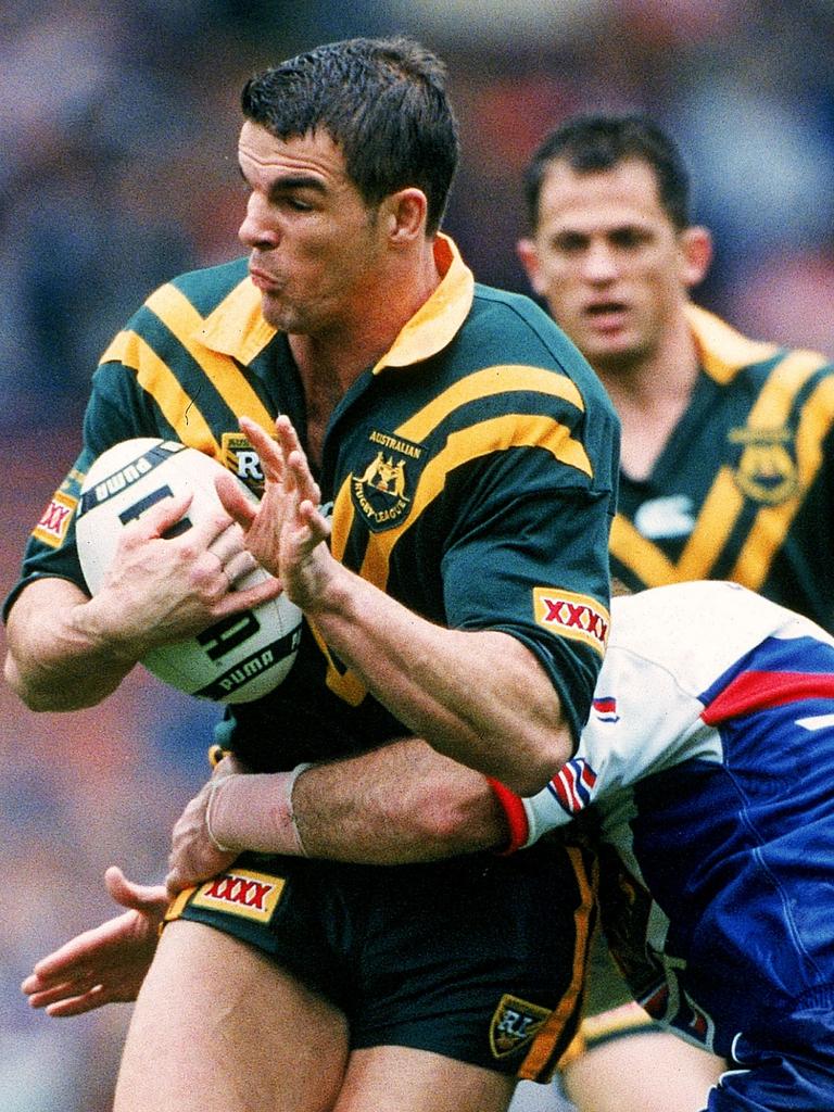 The Kangaroos rep was one of rugby league’s toughest men. (Photo by Anton Want/Getty Images)