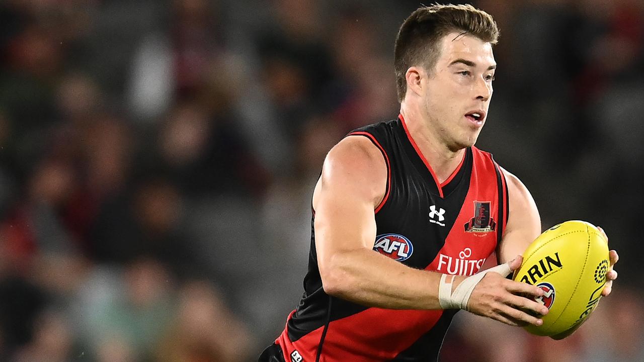 Can Zach Merrett lead the Bombers all the way? Picture: Quinn Rooney/Getty Images