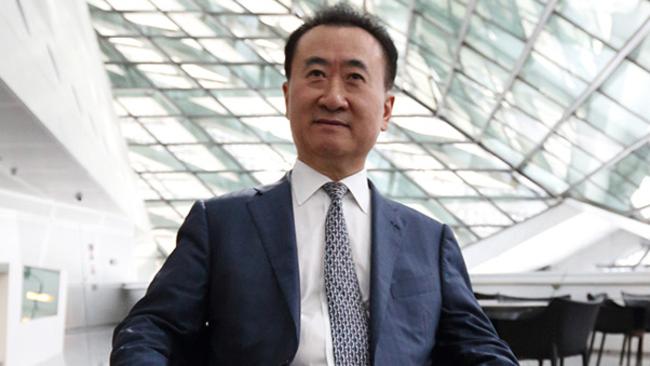 Wang Jianlin. Picture: Tomohiro Ohsumi/Bloomberg