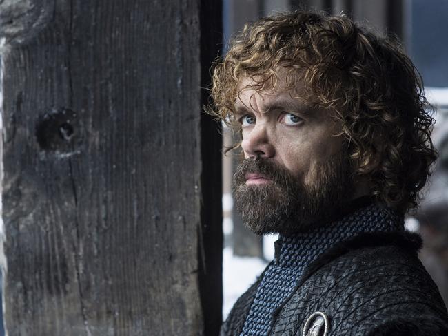 Standing tall ... Peter Dinklage plays Tyrion Lannister in a scene from the final season of Game Of Thrones. Picture: Helen Sloan/HBO