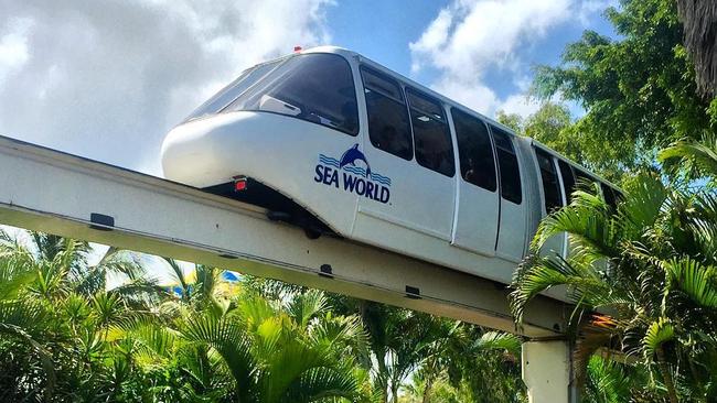 Sea World Resort. Monorail Queensland, Australia. Picture: Instagram