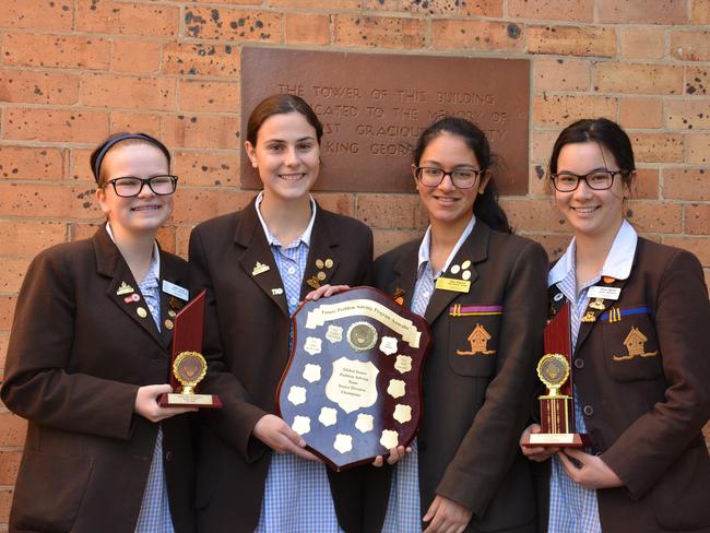 Students from Ivanhoe Girls’ Grammar.