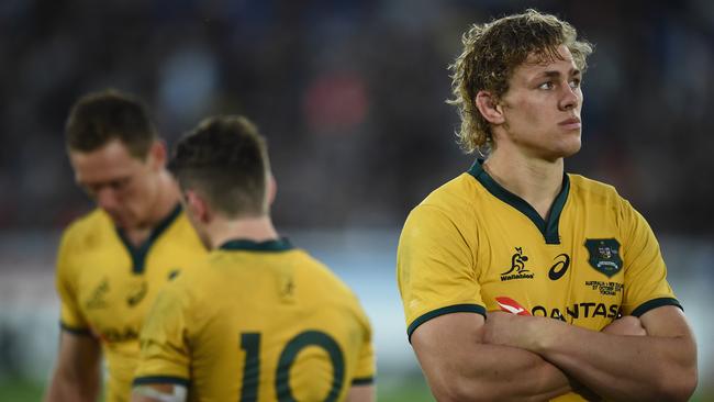Ned Hanigan wants to win back his Wallabies starting spot. Pic: Getty Images