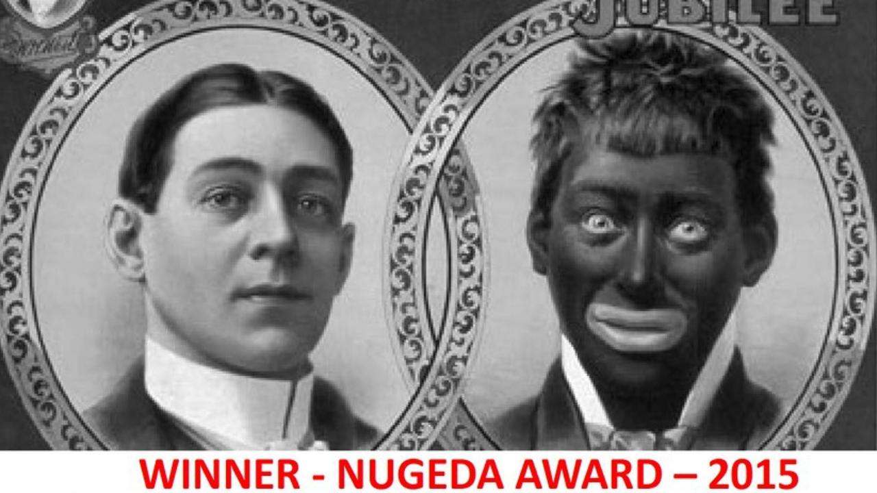 The 2015 nooguda award certificate featured an image of William H West’s Big Minstrel Jubilee. Picture: Courts NT