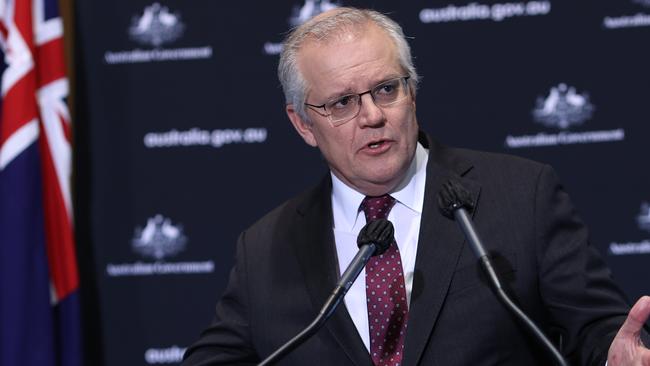 Prime Minister and Sydney local Scott Morrison says there are no shortcuts around the pandemic. Picture: NCA NewsWire / Gary Ramage