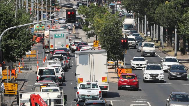 Transport Infrastructure Minister Jacinta Allan says the government is worried about a City of Melbourne plan to reduce CBD congestion. Picture: Alex Coppel.