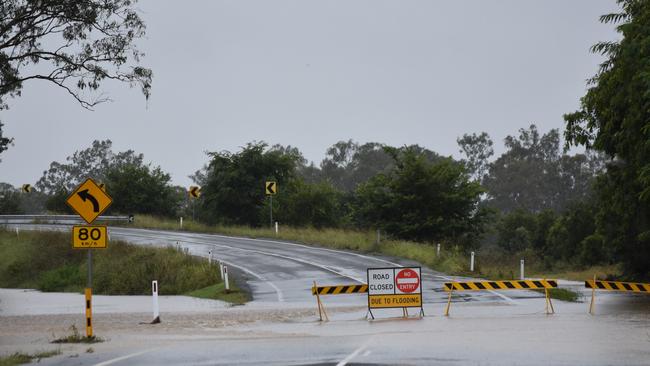 Rosewood floodwaters. Picture: Peta McEachern