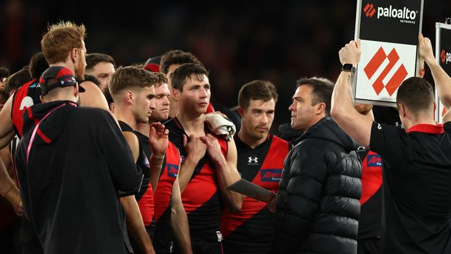 Brad Scott says fatigue is playing a role for his side’s patchy performances. Picture: Robert Cianflone/Getty Images