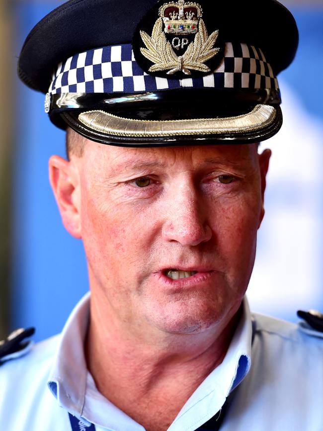 Townsville Police District Chief Superintedent Kev Guteridge.