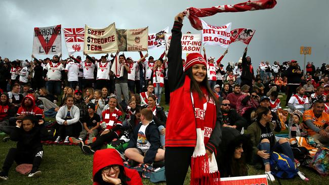 The game is dependent on the fans. Photo: Jane Dempster