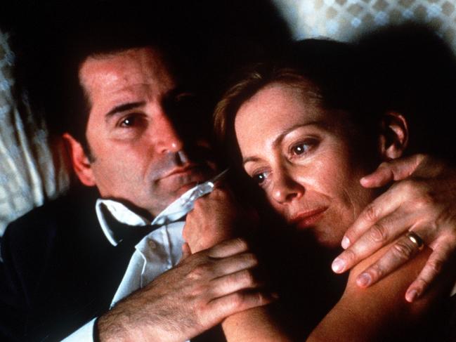 Actor Anthony LaPaglia and actress Kerry Armstrong in a scene from 2001 film ' Lantana '.