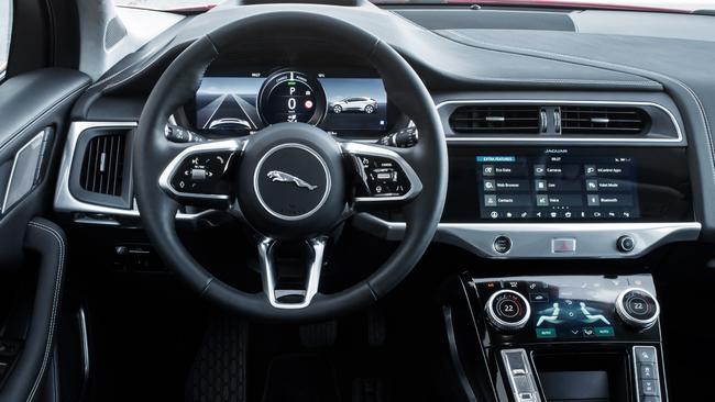 The I-Pace will be sold in three grades, with prices starting from about $120,000. Picture: Supplied.