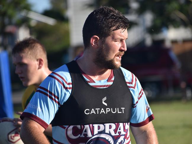 CQ Capras under-16, under-18, under-21 and senior men training at Kettle Park, Rockhampton, on December 3, 2022.
