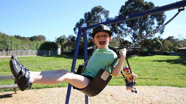 Towerhill Reserve will keep the kids entertained. Picture: Brendan Francis.