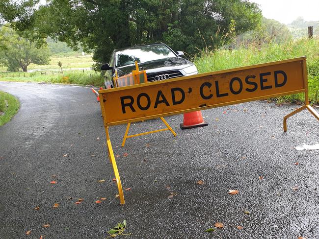 Binna Burra Road closed