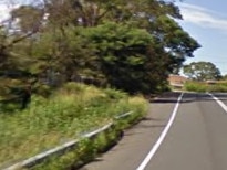 The motorbike rider did not stop when requested to on the motorway, then went on to Blue Haven Way where a pursuit began. Picture: Google Maps