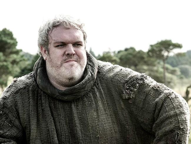 Nairn as the man of few - nay, one - word, Hodor.