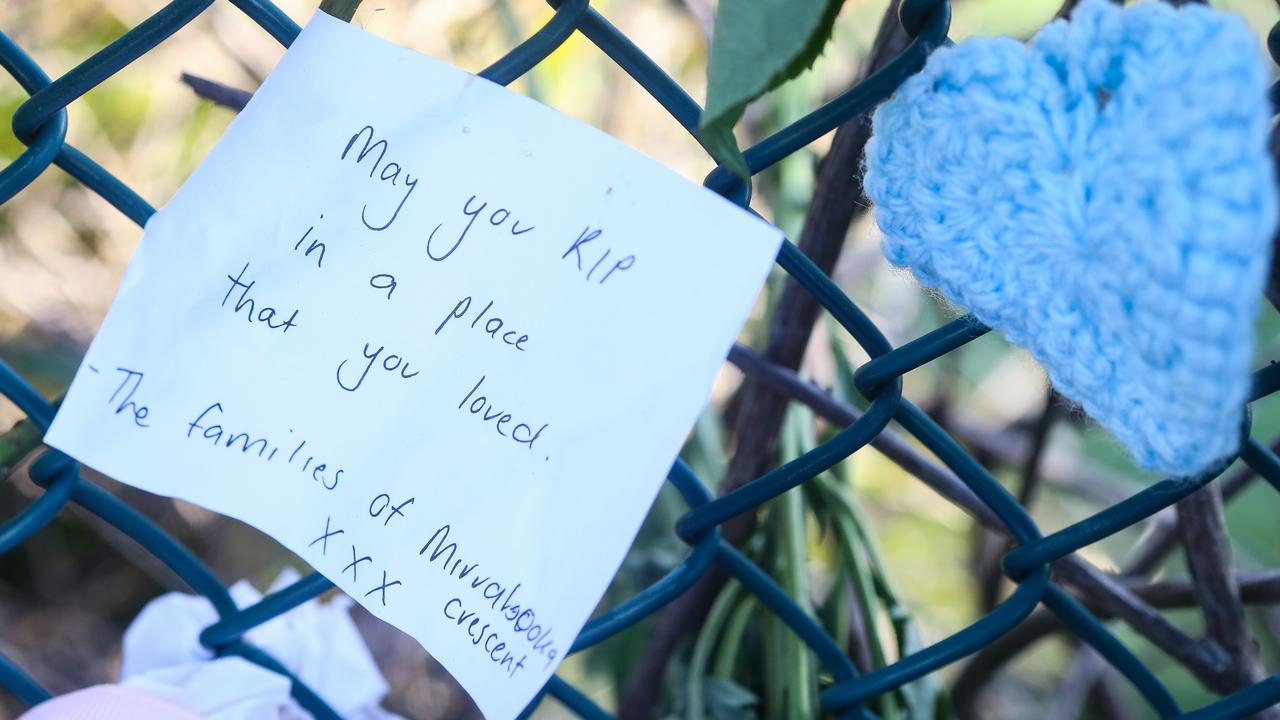 Flowers and written tributes left for Mr Nellist at Little Bay Picture: Gaye Gerard