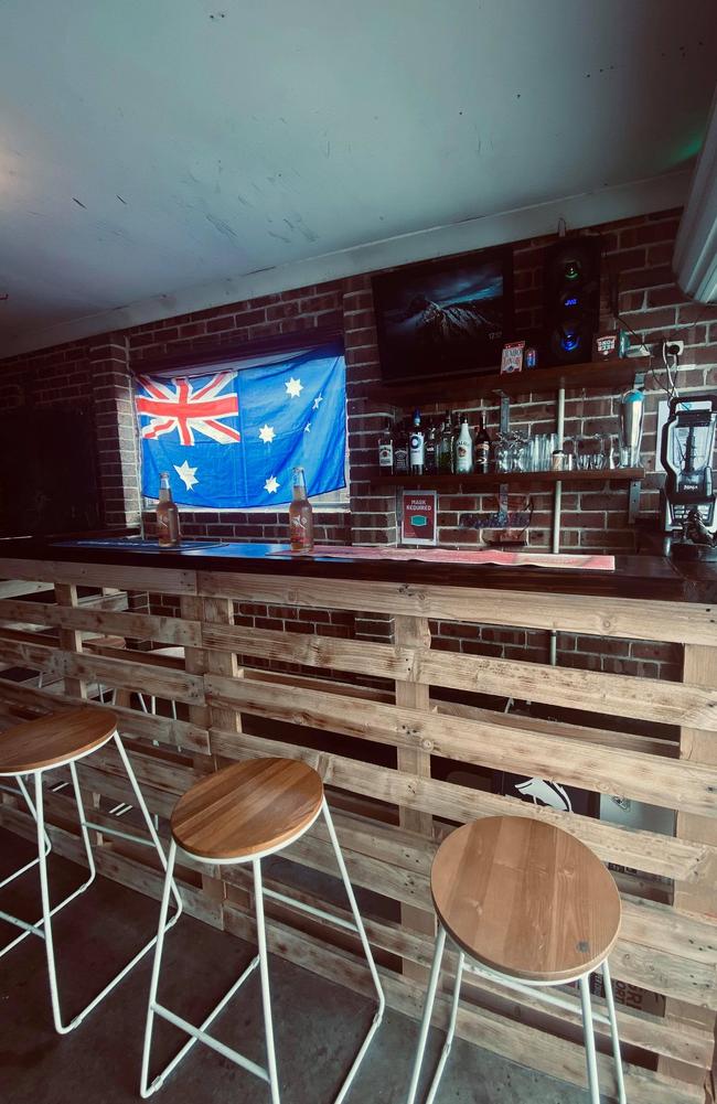 That is one impressive garage pub. Picture: TikTok/kaylyn.mitchell