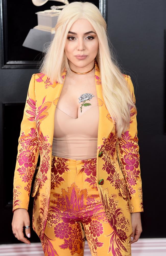 Recording artist Ava Max attends the 60th Annual GRAMMY Awards at Madison Square Garden on January 28, 2018 in New York City. Picture: Jamie McCarthy/Getty Images