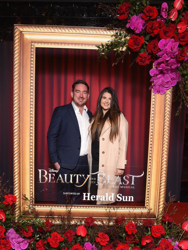 Opening night: Beauty and The Beast at Her Majestys Theatre, Melbourne. Picture: Josie Hayden