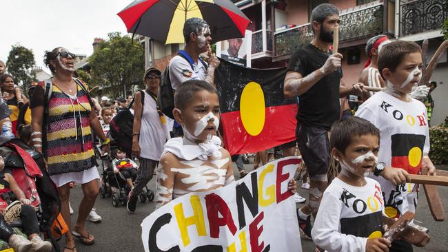 Like many protesters, I regard British colonialisation of Australia as an invasion and think we should move Australia Day to January 1, but there are much more important issues to address. Picture: Hollie Adams/The Australian