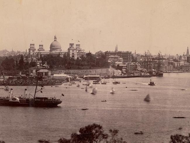 Sydney's Garden Palace stood for just three years from 1879-1882. Picture: State Library NSW