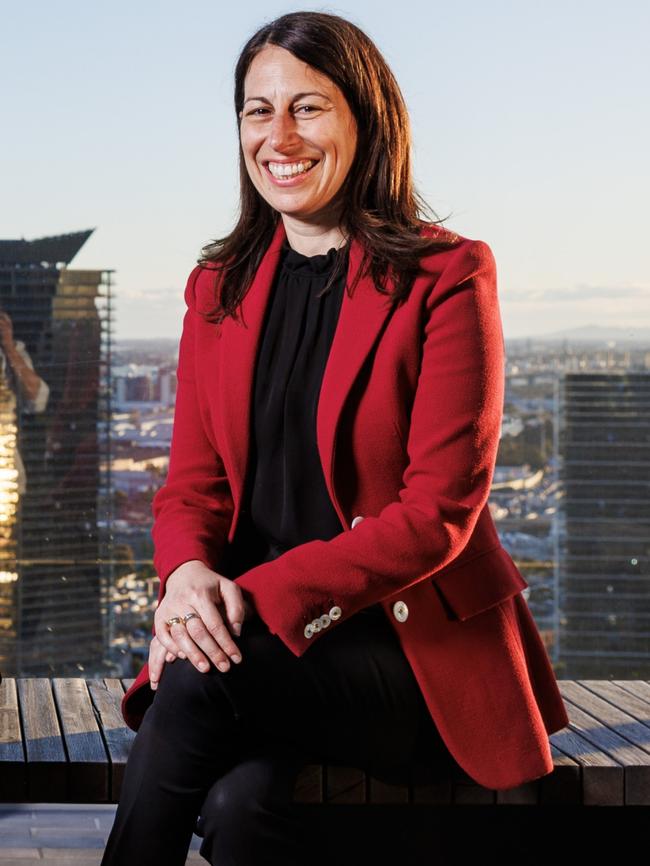 Transurban CEO Michelle Jablko. Picture: Aaron Francis