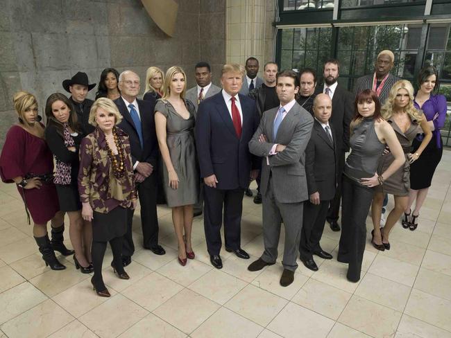 Dennis Rodman appeared on Celebrity Apprentice, hosted by Donald Trump, in 2009. He returned for All-Star Celebrity Apprentice. Picture: NBC/Mitchell Haaseth