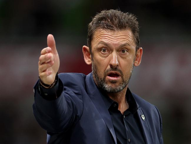 Melbourne Victory coach Tony Popovic wants some ‘clarity’ with refereeing decisions. Picture: Jonathan DiMaggio/Getty Images