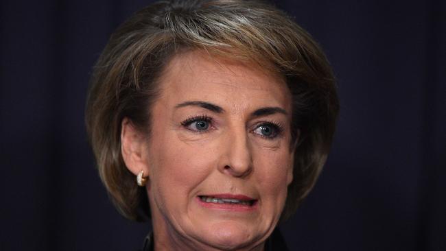 Minister for Jobs Michaelia Cash. Picture: AAP.