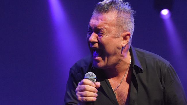 Jimmy Barnes performs with Cold Chisel in Melbourne, 2015; the singer has been forced to cancel a series of upcoming shows in late 2022 due to doctors’ orders. Picture: Tony Gough