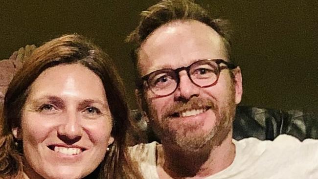 Amanda and Damien Allport. Picture: supplied