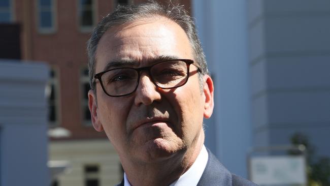 Steve Price will never forgive politicians such as SA Premier Steven Marshall for keeping him from a loved one’s interstate funeral. Picture: Emma Brasier