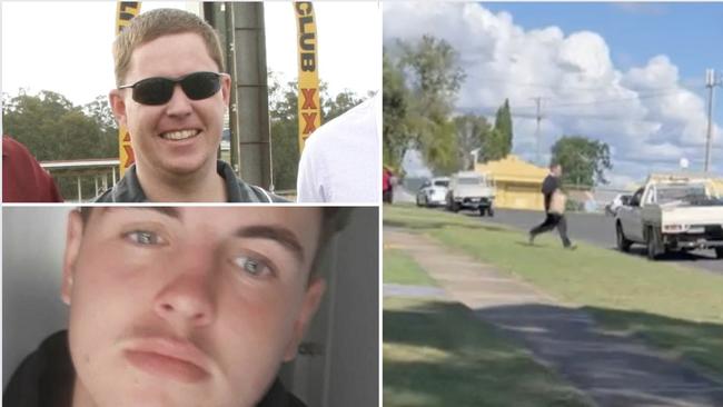 Kingaroy businessman Gavin Raymond Pates (top left and pictured right at Murgon), accused of the shooting death of 21-year-old Blayde Barber (bottom left) in March, will not have his case return to court until September 2024 as lawyers work through technical issues with the brief of evidence police have compiled on the matter.