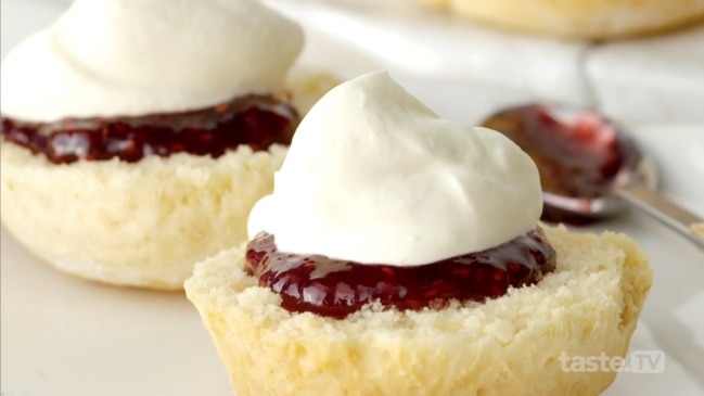 Air fryer lemonade scones