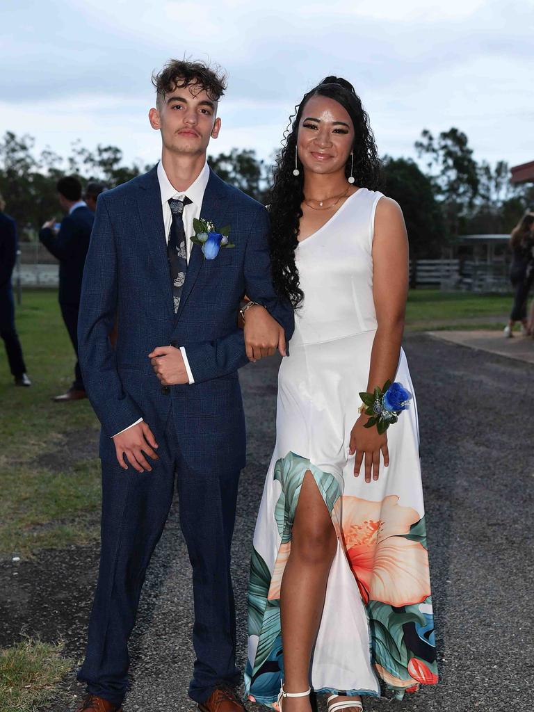 Burnett State High school formals. Picture: Patrick Woods.
