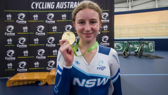 Young Sydney cyclist Keira Will is stepping up an age at the Sydney Cup.