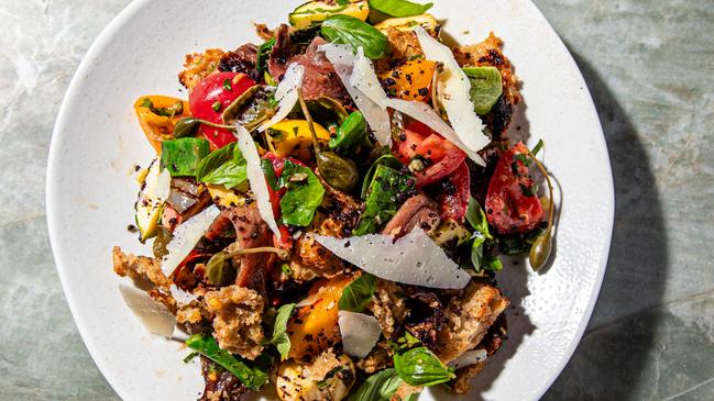 Panzanella salad. Picture: Nikki To