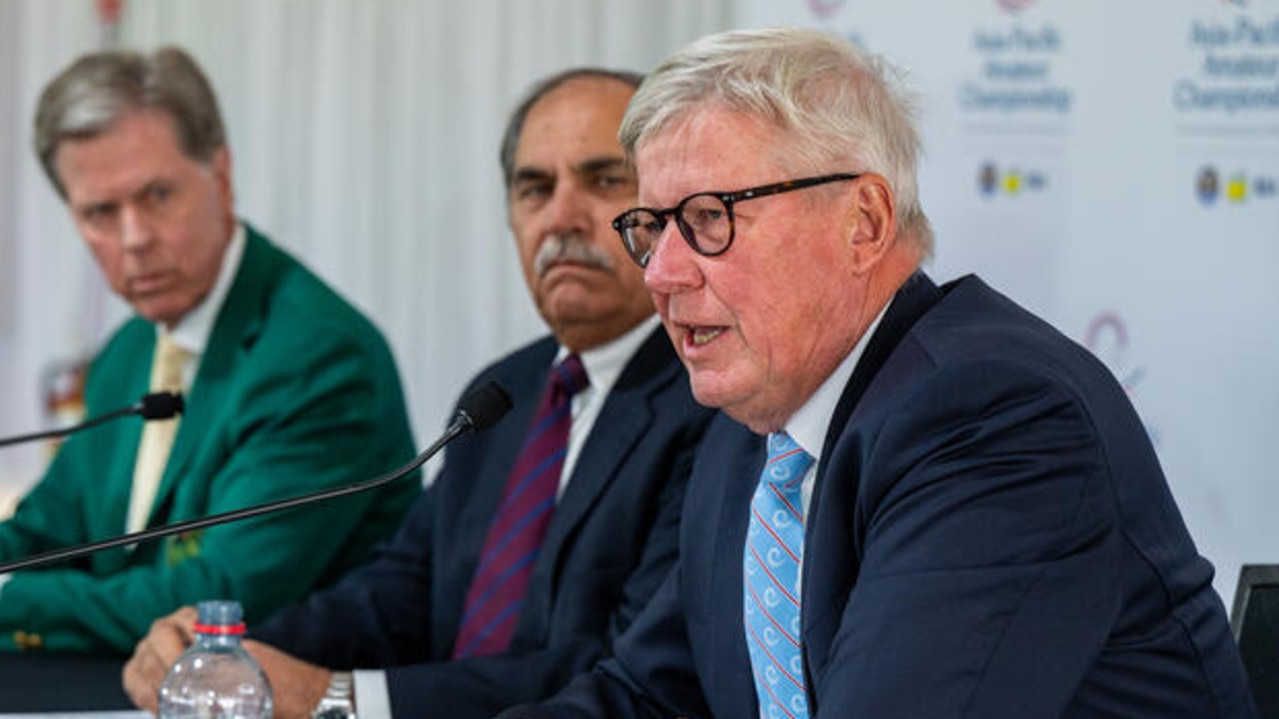 Royal and Ancient Golf Club chief executive says the game needs to be financially sustainable. Picture: AAC